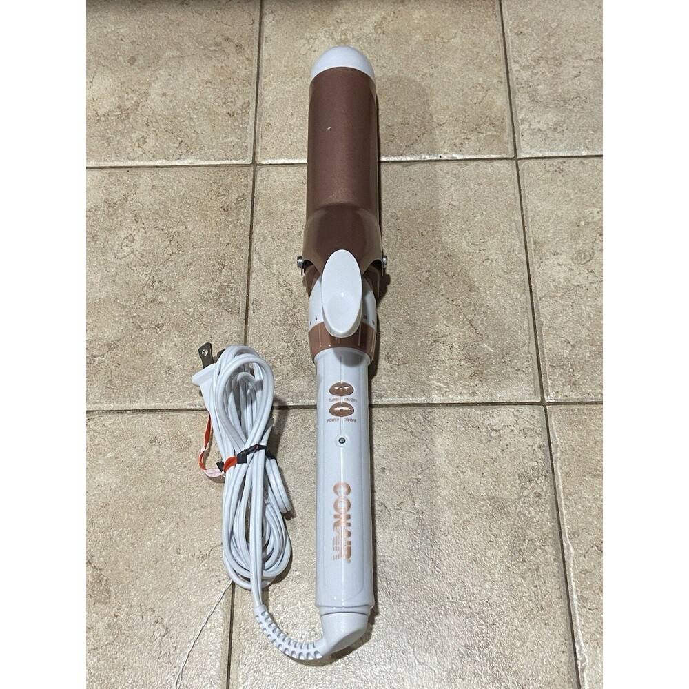 Conair Loose Curl Iron 1 1/4in Barrel 30 Sec Heat Up 400* High Heat Cool Tip